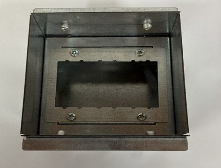 8-Way Recessed Floor Box